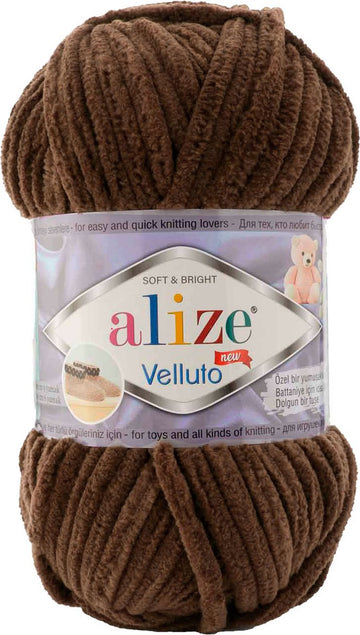Velluto / Dark Brown (493)